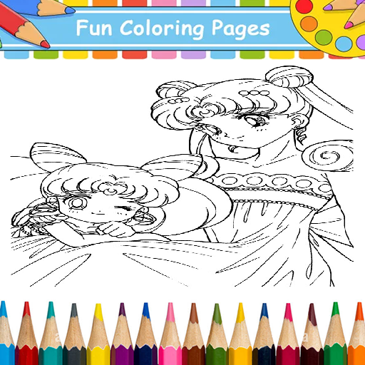 Sailor Moon Coloring Book