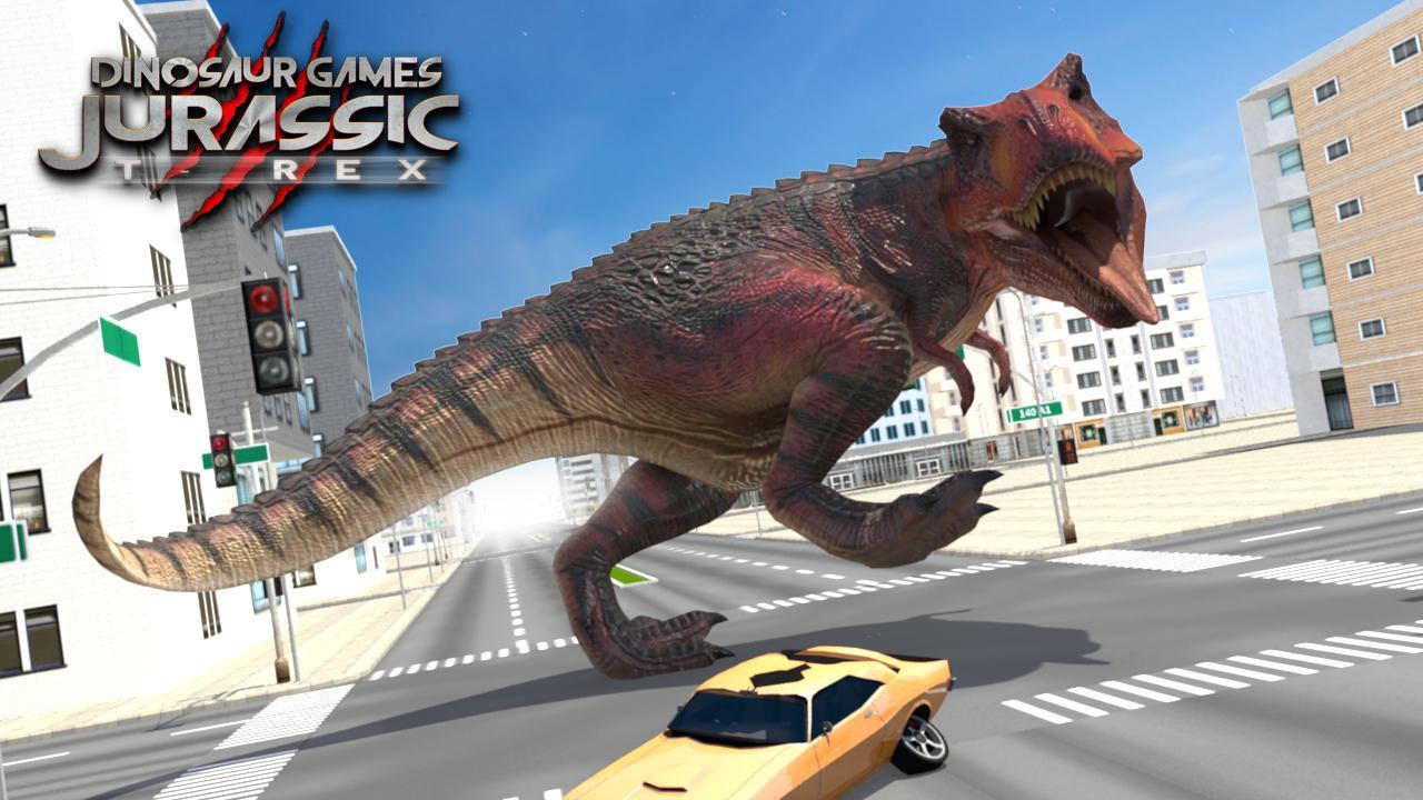 Dino T-Rex - Download This Exhilarating Runner Now
