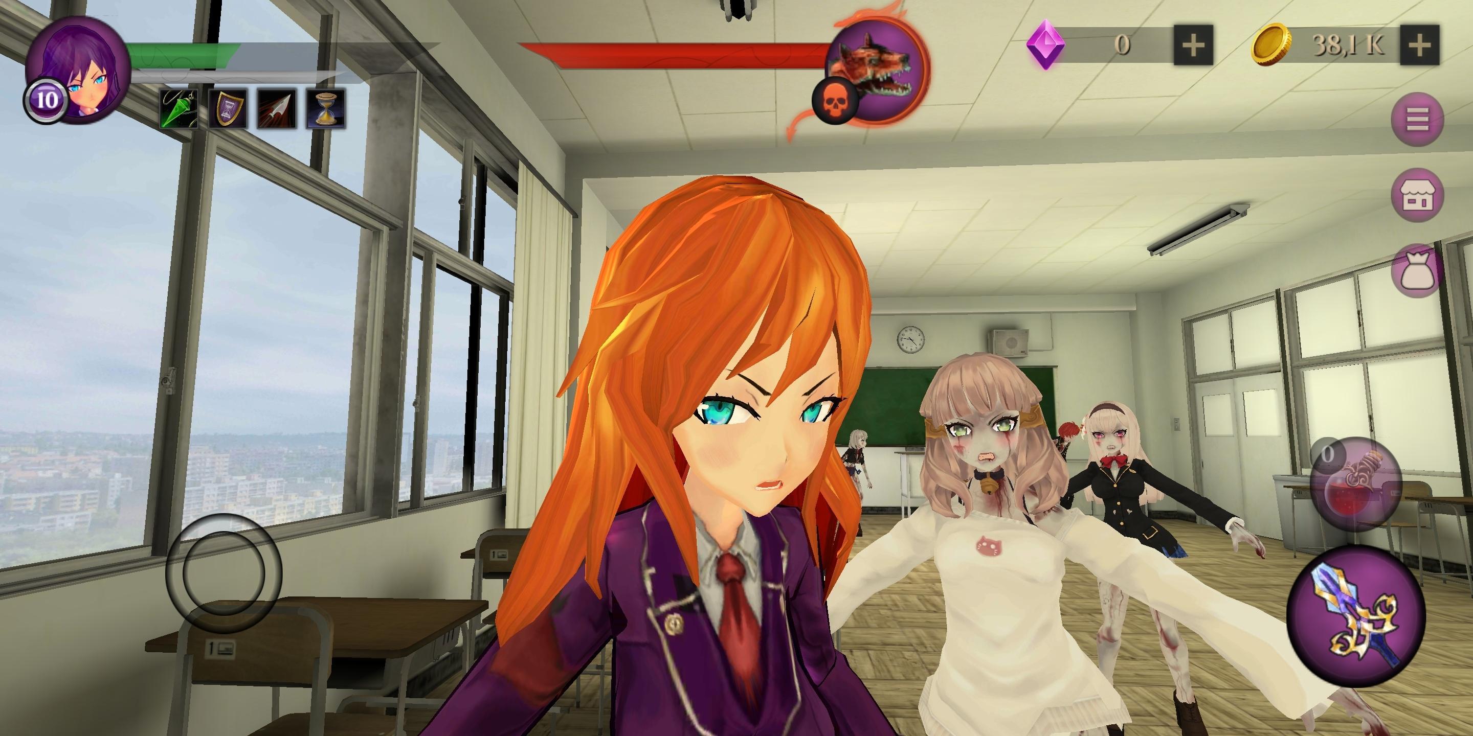 Скачать Anime School Zombie Simulator на ПК | Официальный представитель  GameLoop