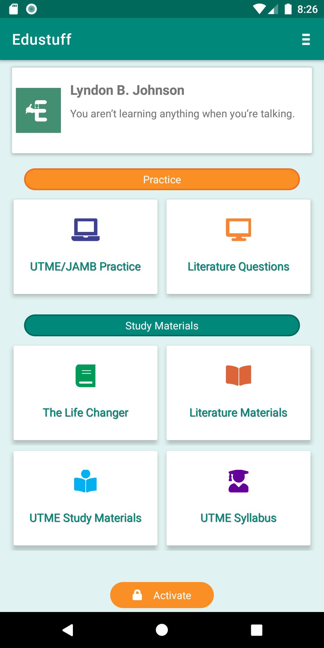 Descargar Edustuff JAMB CBT App 2023 en PC | GameLoop Oficial