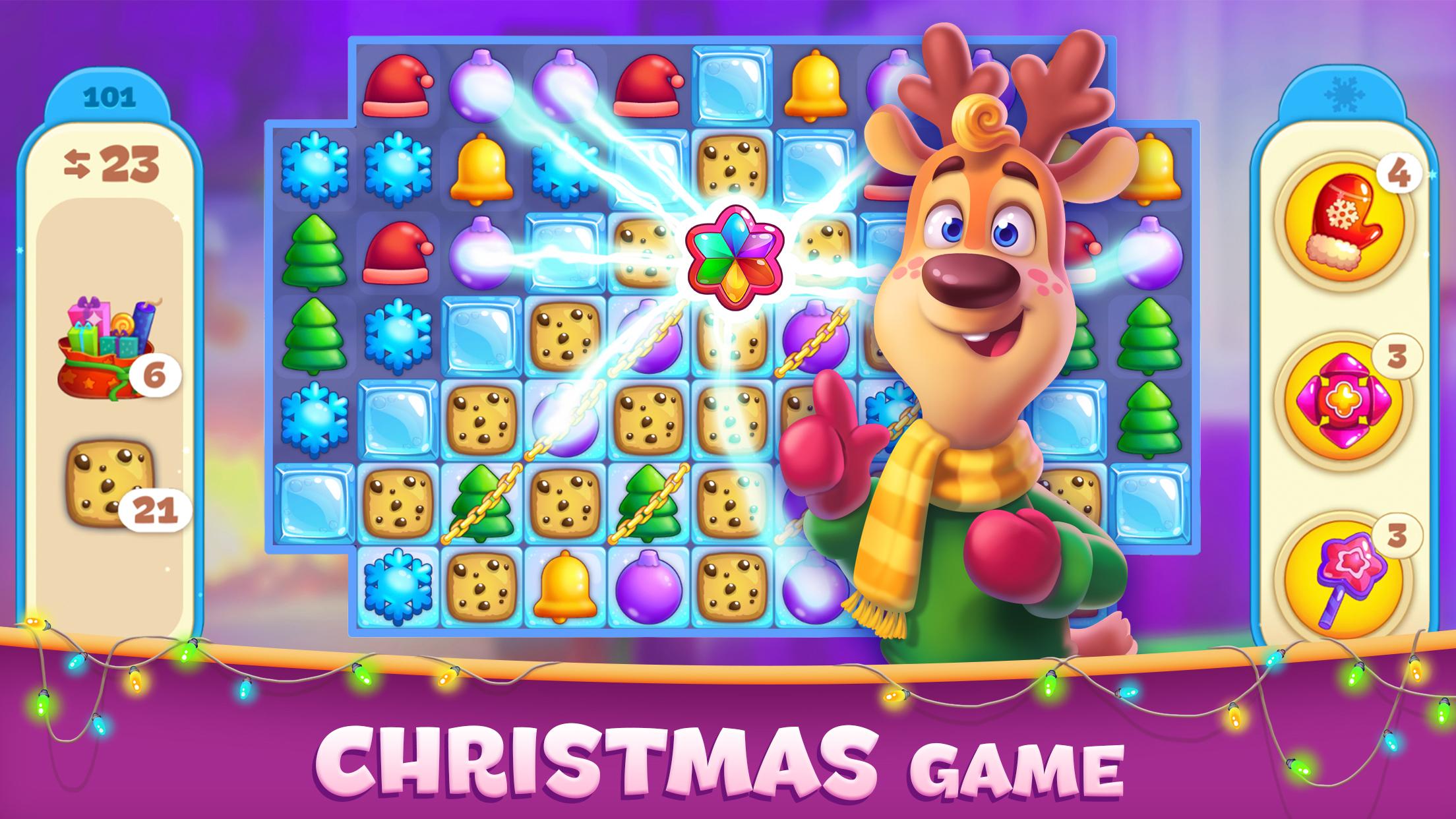 Download Christmas Sweeper 4 - Match-3 android on PC