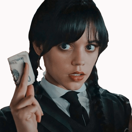 Wednesday Addams Stickers