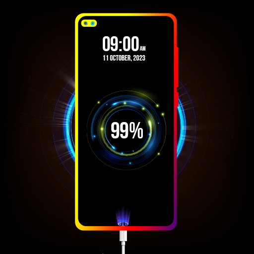 Battery Charging Animation LED