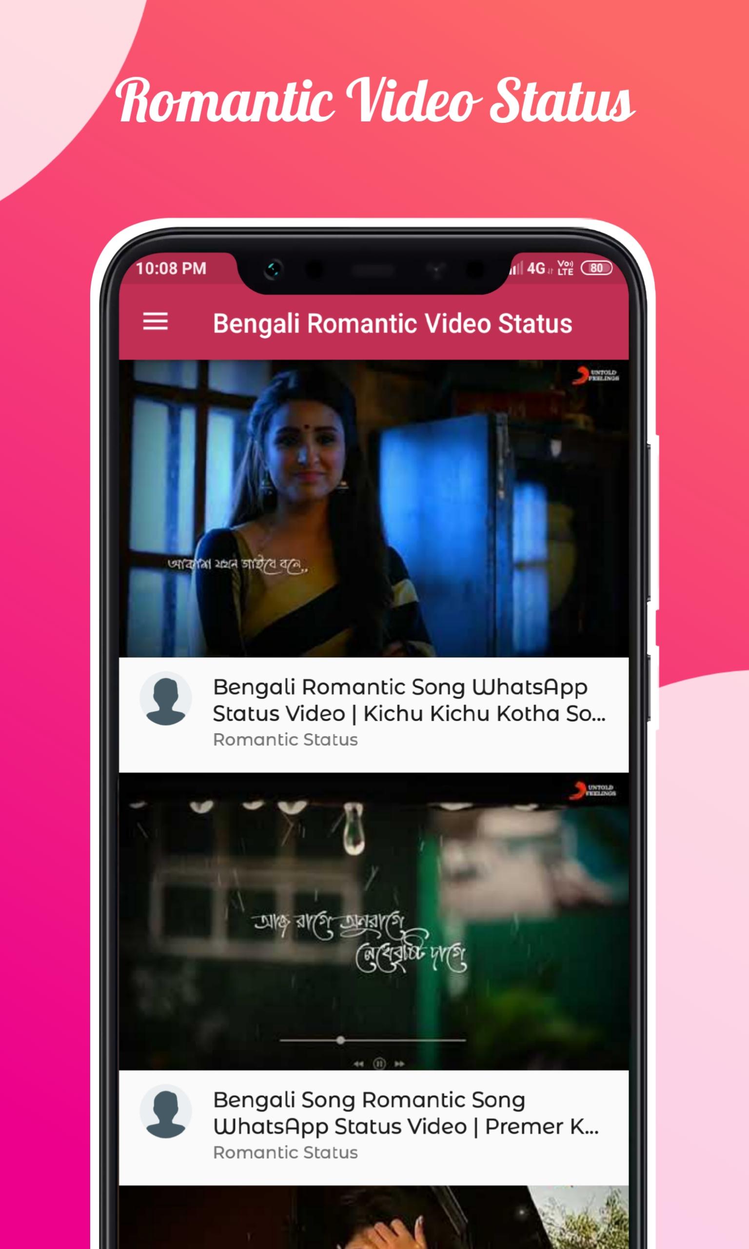 Download Bengali Romantic Video Status android on PC