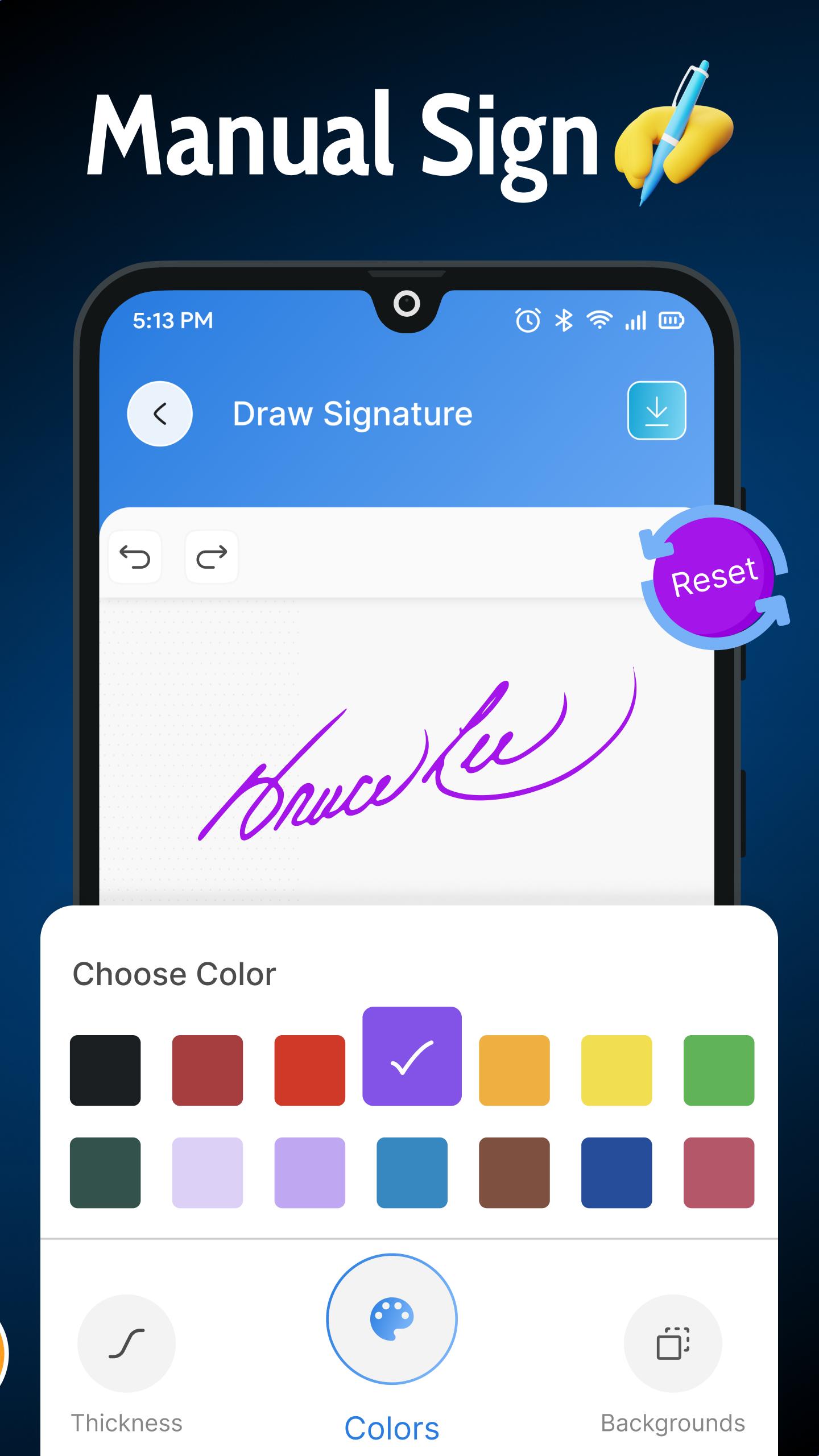Download Signature Maker: Sign Creator android on PC