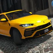 Car drive Lambo URUS simulator