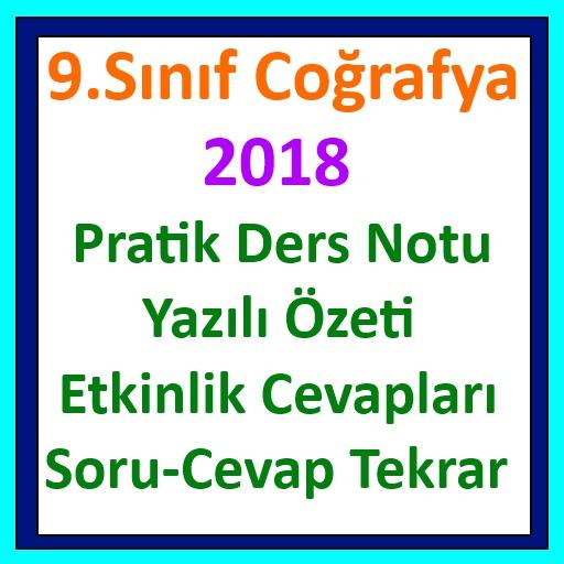 9. Sınıf Coğrafya Ders Notu Ya