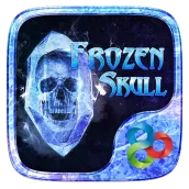 Frozen Skull Go Launcher Theme