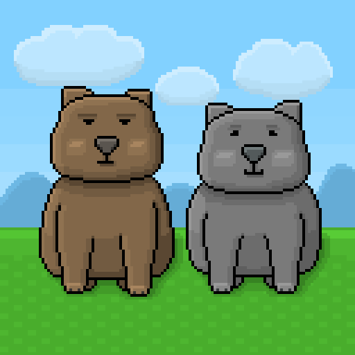 Biba and Boba - Wombats
