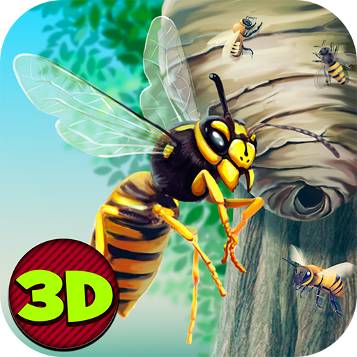 Şehir Böcek Wasp Simülatörü 3D