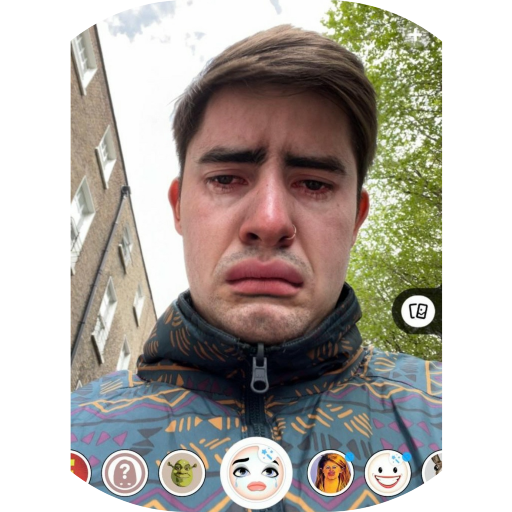 Crying Face Filter Tips