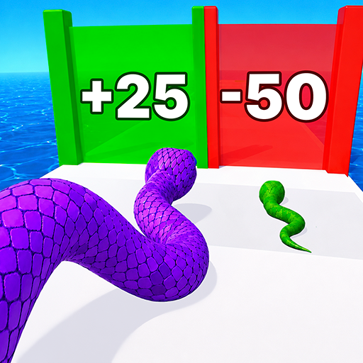 Snake Run Race・3D Running Game