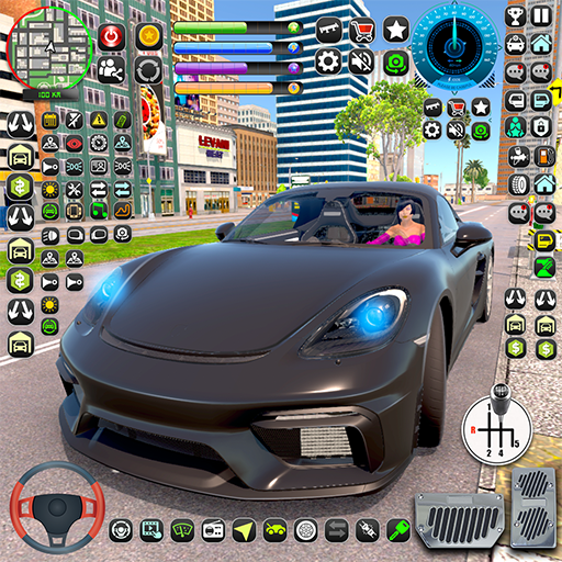 Simulador de carro 3D: 911 gt