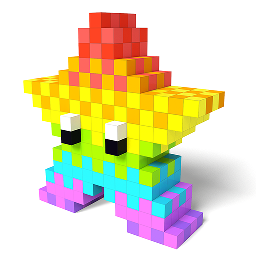 Color by the Number 3D Pixel