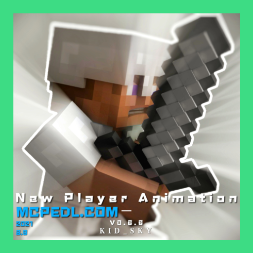 New Player Animation Mod[MCPE]