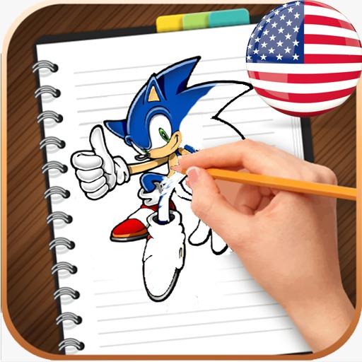 sonic coloring book