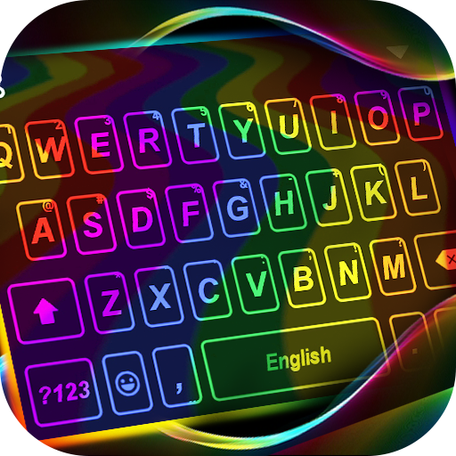 Фон клавиатуры LED Neon Glow