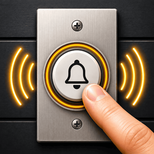 Doorbell prank sounds