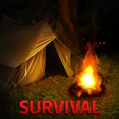 Night Island Forest Survival: 