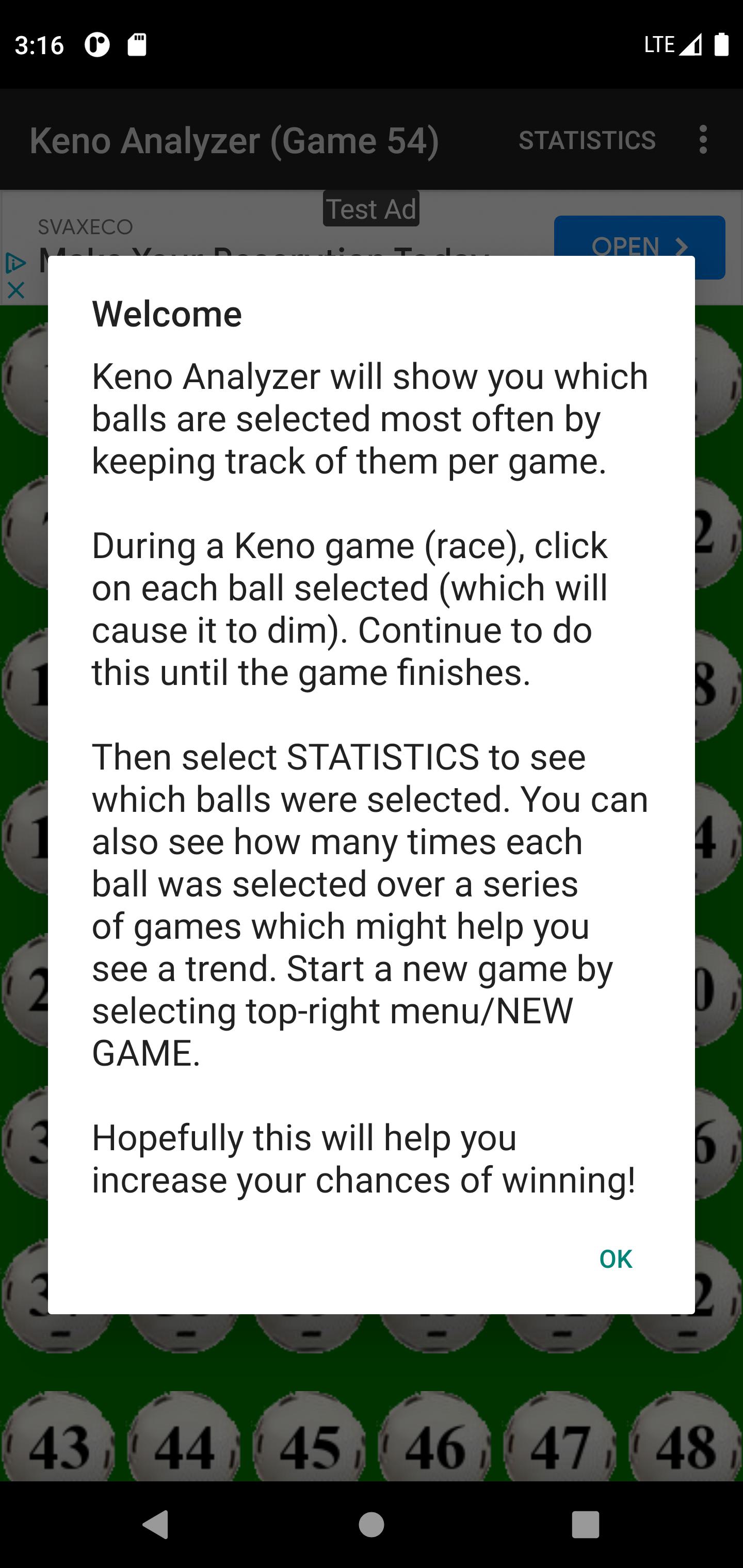 Download Keno Game Analyzer android on PC