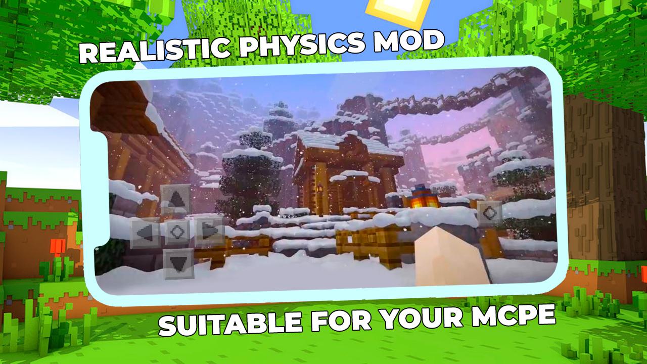Física realista mod MC PE – Apps no Google Play