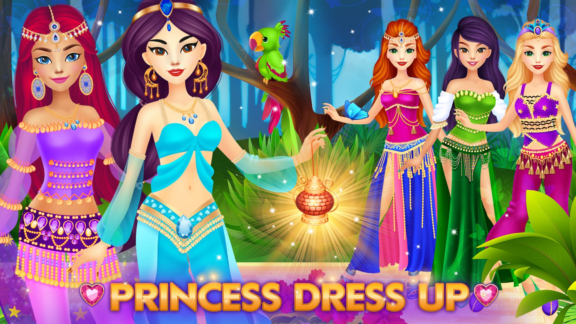 Jogo de Vestir Princesas Árabes - Jogo de Vestir Princesas Árabes