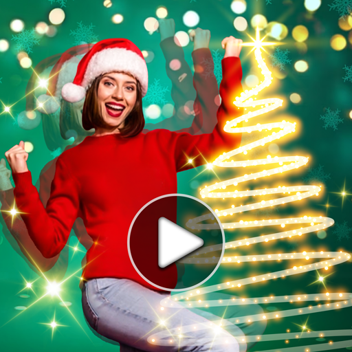 Krismas Efek Bergerak Video