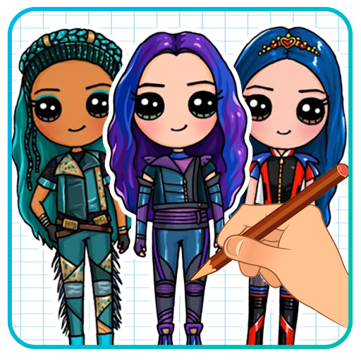 How To Draw Cute Descendants