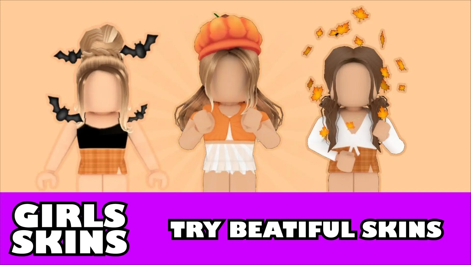 Baixe Skins de meninas para roblox no PC