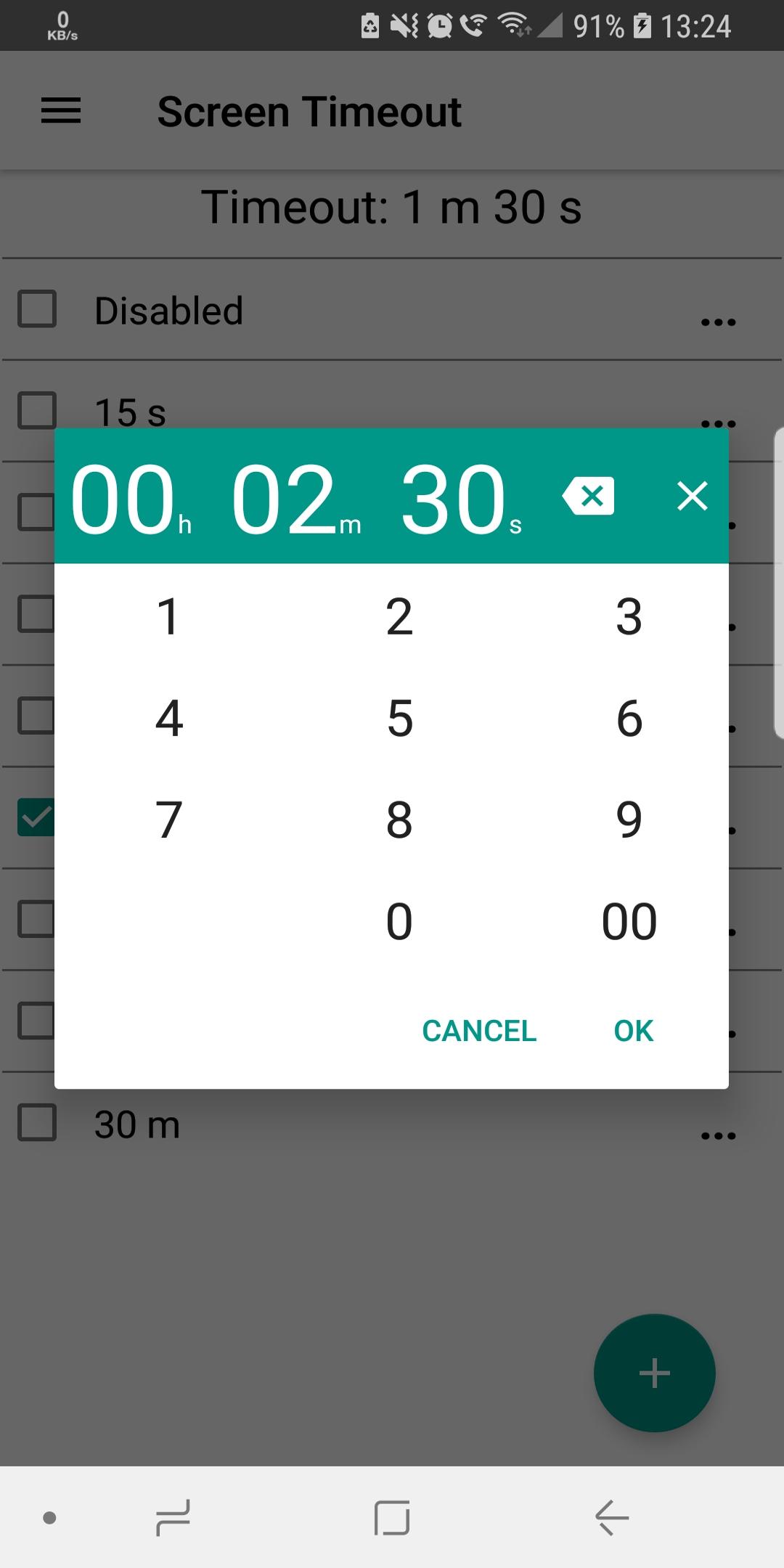 Download Screen Timeout android on PC