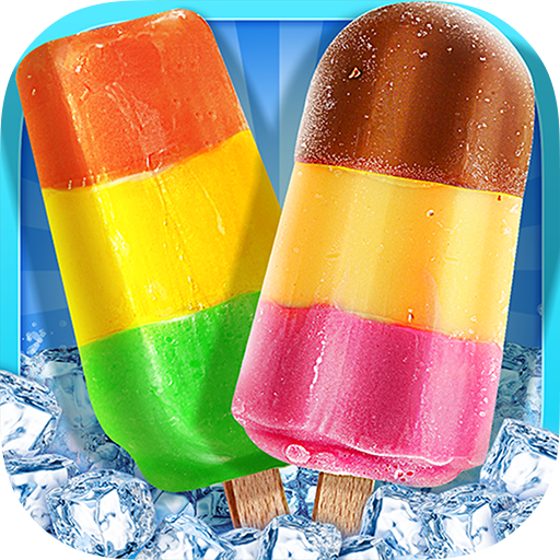 Rainbow Ice Popsicle DIY Salon