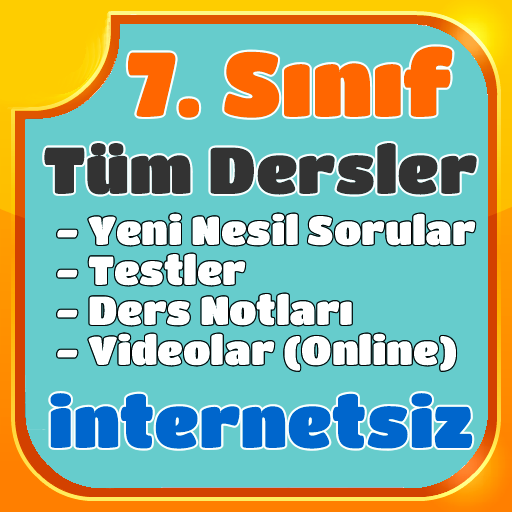 7. Sınıf Tüm Dersler İnternetsiz Testler, Konular