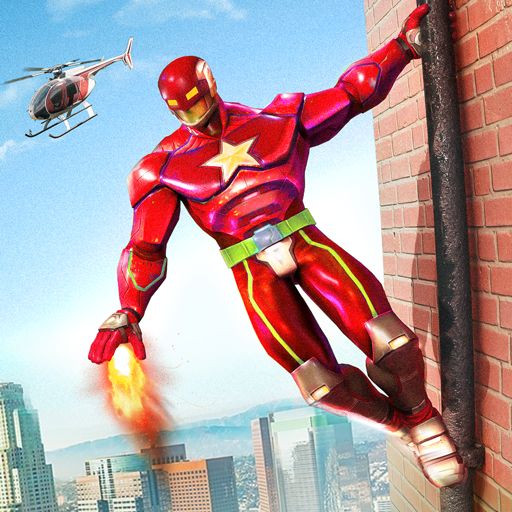 Superhero Flying Game:Iron Hero Gangster City 2021