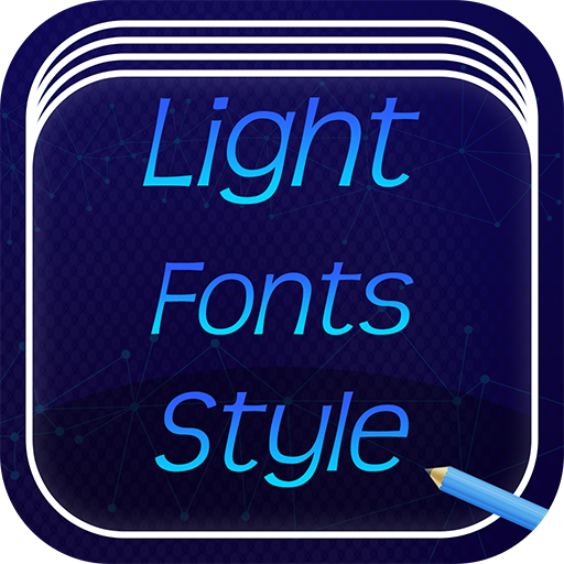 Light Fonts Style Free