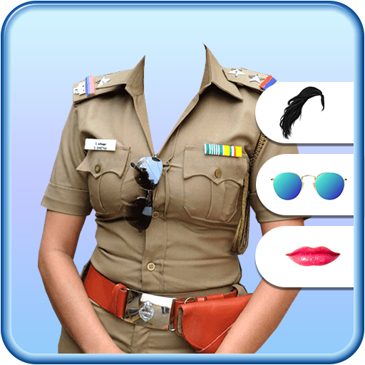 Women Police Photo Suit