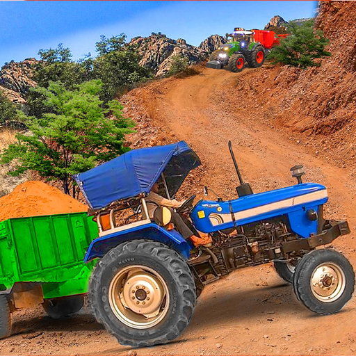 Offroad Tractor Trolley Drivin