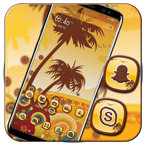 Palm Tree Canvas Theme