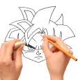 Cách vẽ Goku