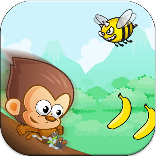 Macaco Jogo: corrida floresta