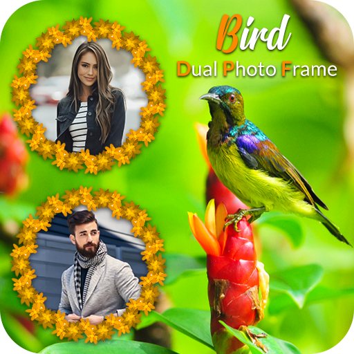 Bird Dual Photo Frame