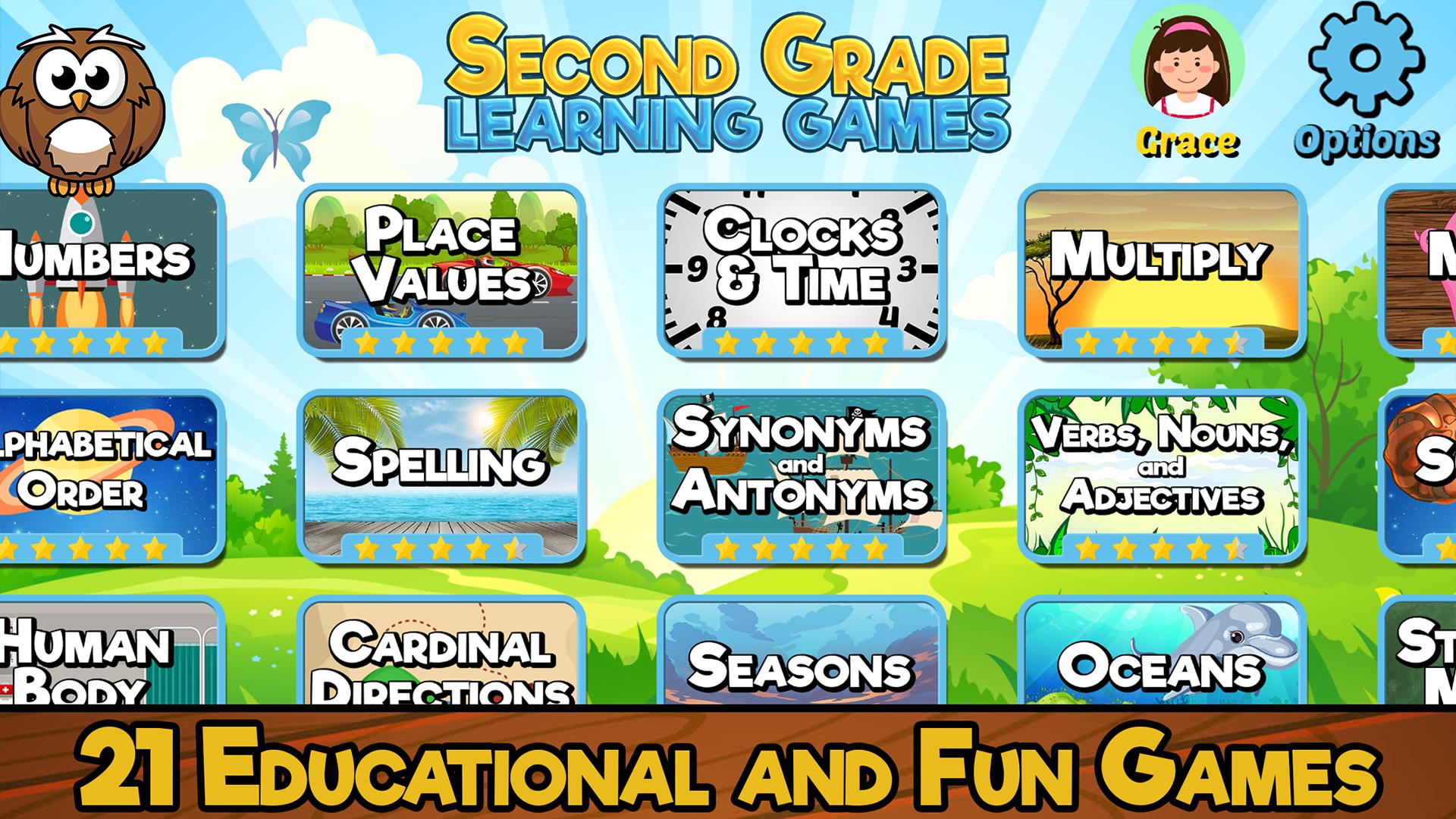 Скачать Second Grade Learning Games на ПК | Официальный представитель  GameLoop