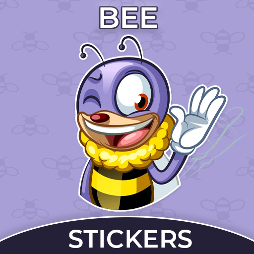 Bee Stickers - WAStickerApps