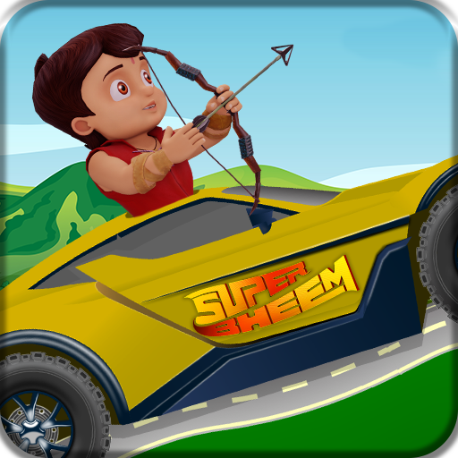 Super Bheem Rescue- Hill Racer