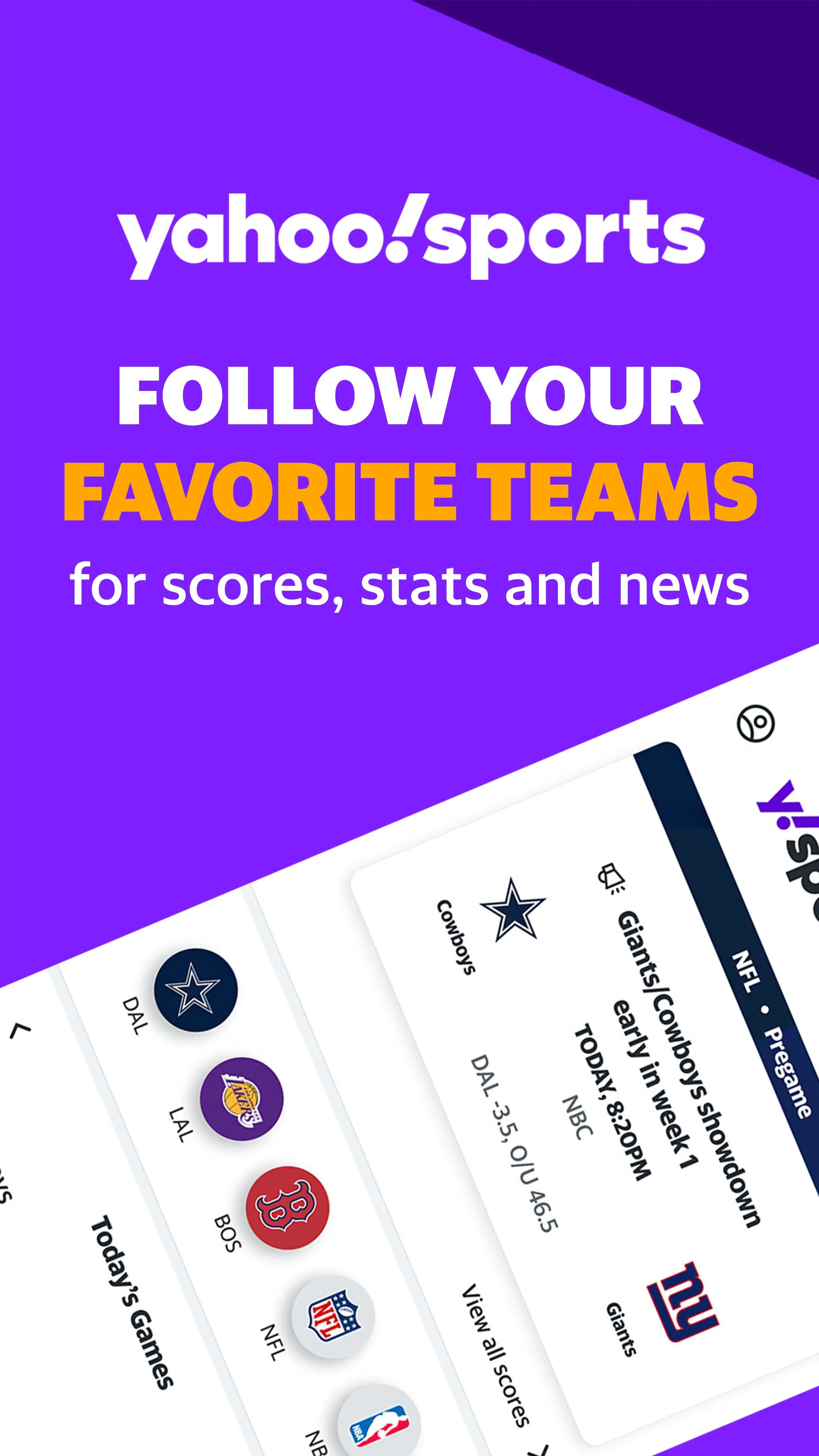 Download Yahoo Sports: Scores & News android on PC