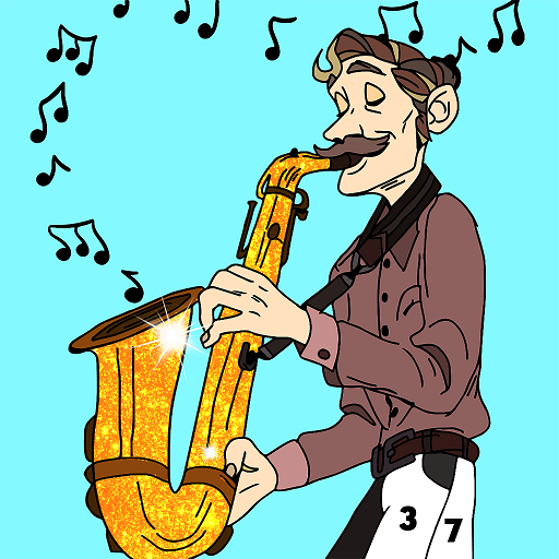 Musical Instruments Coloring