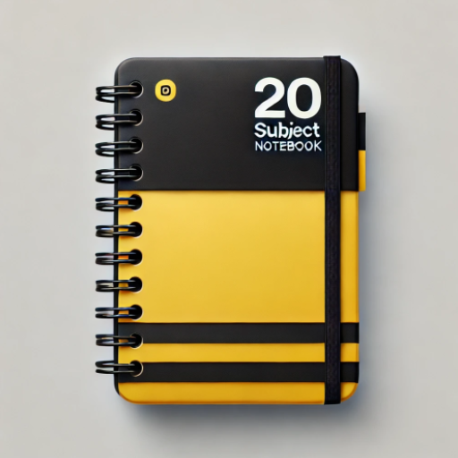 Caderno Digital de 20 Matérias