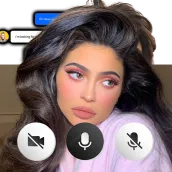 Kylie Jenner fake call & chat
