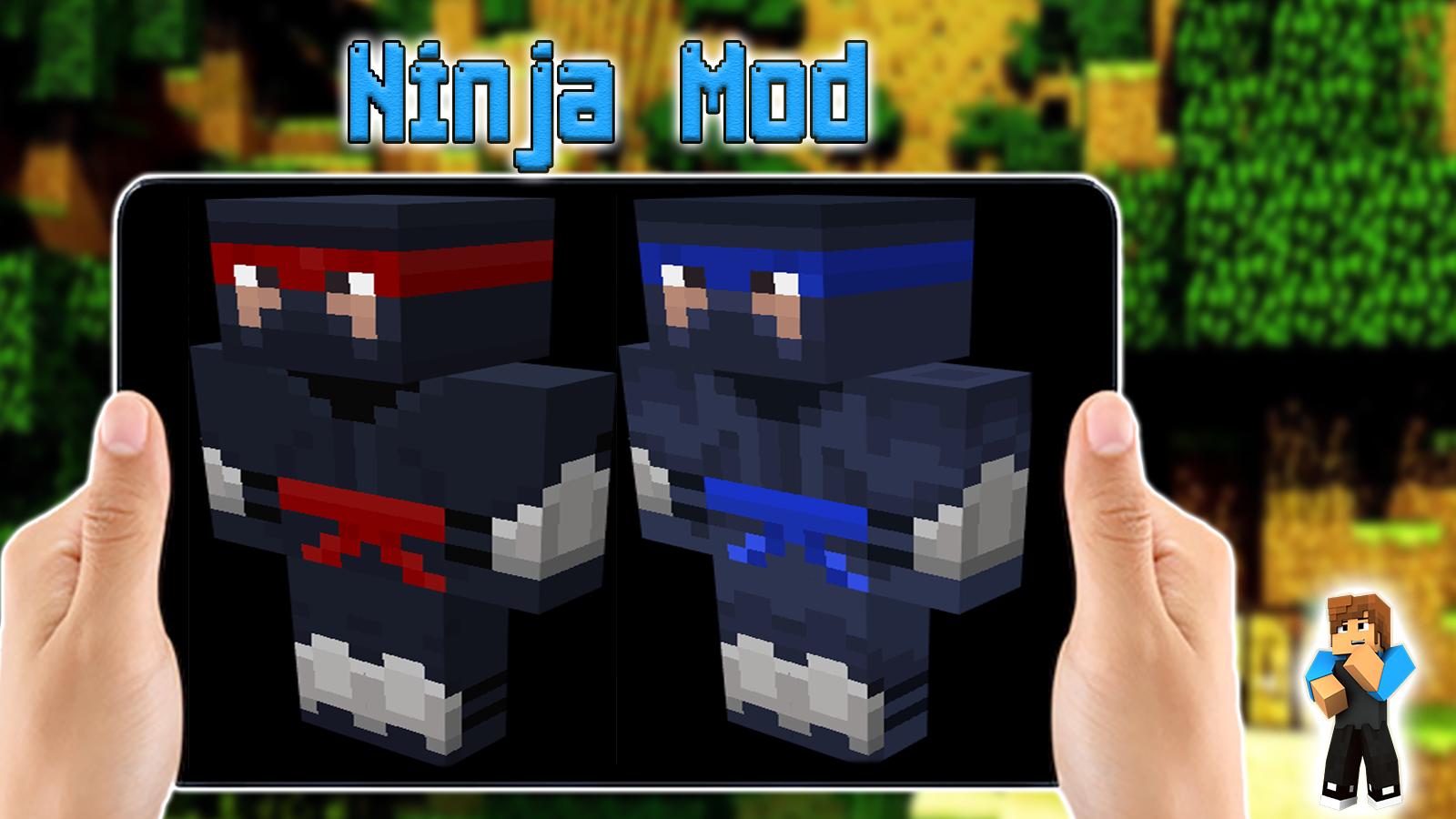 Download Ninja Mod for Minecraft PE android on PC