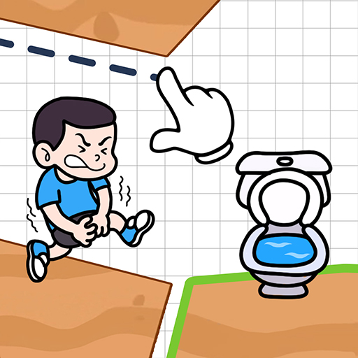 Toilet Puzzle：Slice Bridge 2D