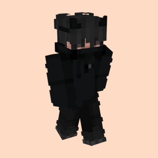 Black Skin for Minecraft